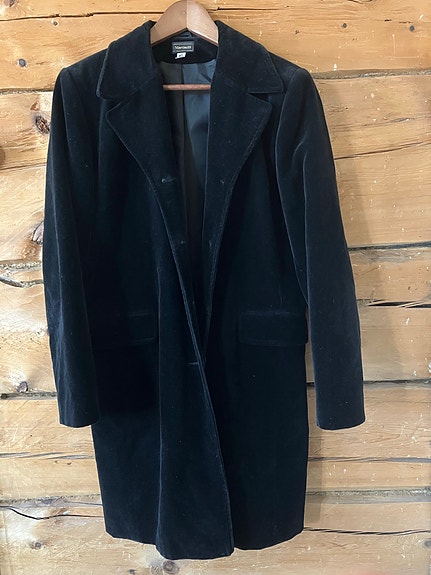 Vintage samettitakki
