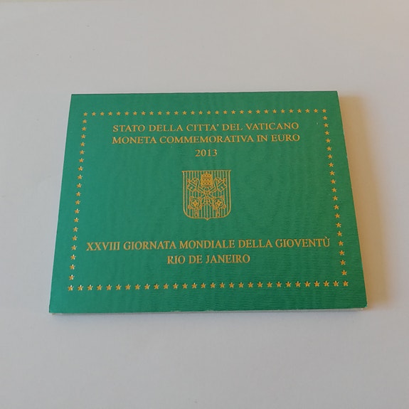 Vatikaani 2013 2 € Rio de Janeiro