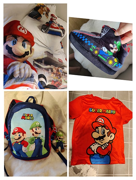 Super Mario tuotteita