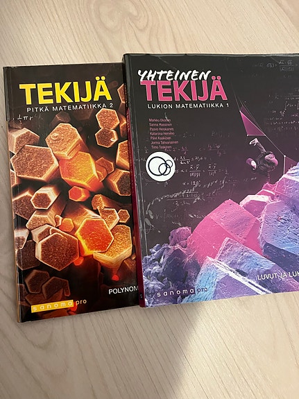 Tekijä Pitkä Matematiikka ja Yhteinen Tekijä Lukion Matematiikka Oppikirjat