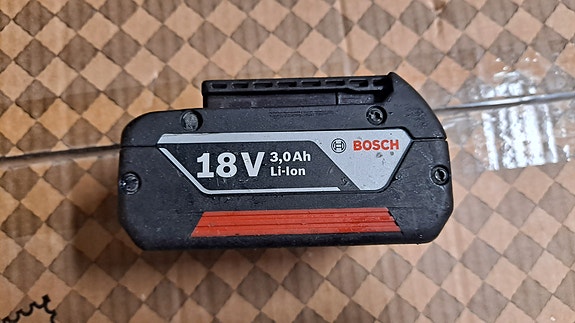 Bosch 18v 3ah akku