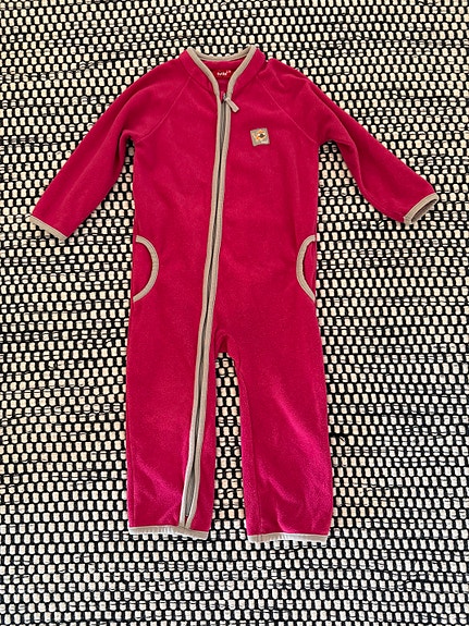 Tutta fleecehaalari 98 pinkki