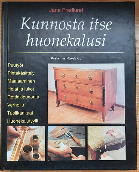 Kunnosta itse huonekalusi -kirja