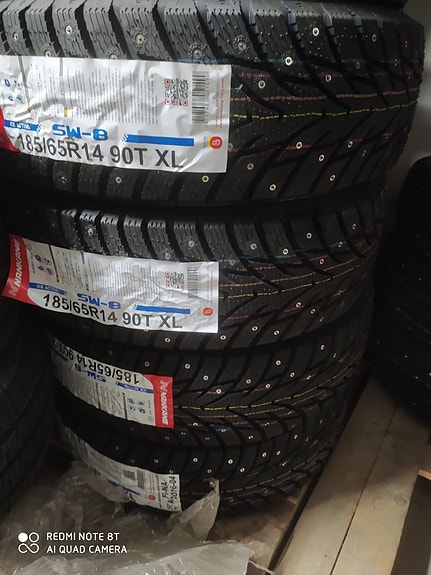 Uudet 185/65R14" Nankang nastarenkaat
