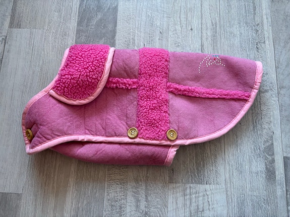 Pinkki mantteli/takki