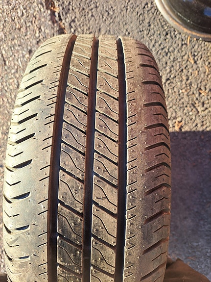 Trailerin varapyörä 195/50R13C vanne 4,5x13 5x112 ET30 KR66,6