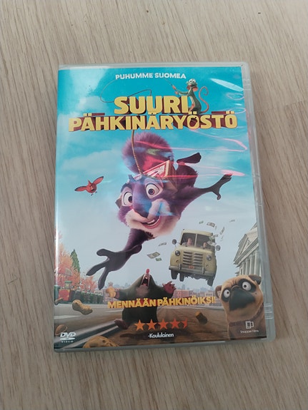 Suuri Pähkinäryöstö DVD-elokuva