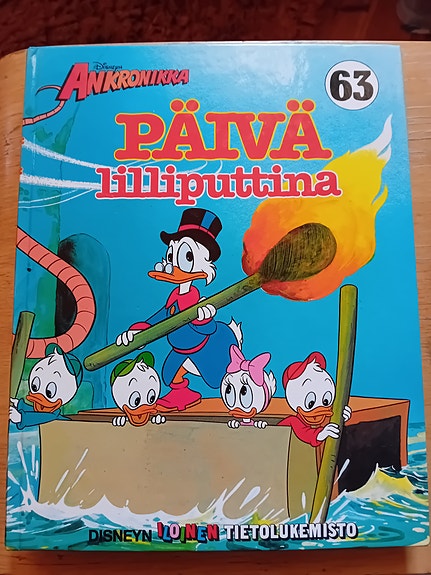Ankronikkaa Päivä lilliputtina, Disneyn iloinen tietolukemisto