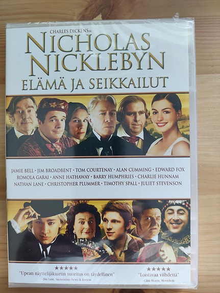 Nicholas Nicklebyn elämä ja seikkailut / DVD elokuva - UUSI