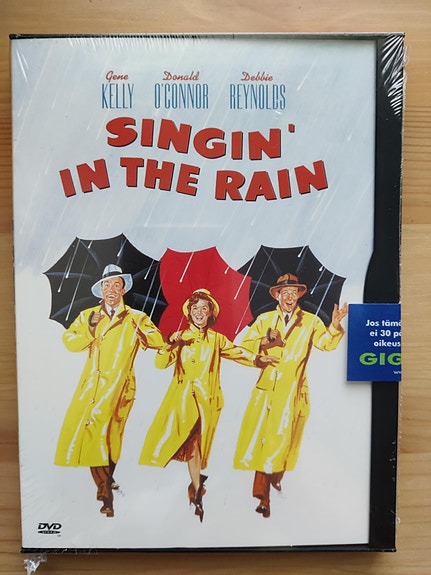 Singin’ in the rain / DVD elokuva - UUSI