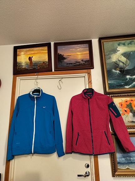 Nike urheilu takki l, MC kinley takki 38