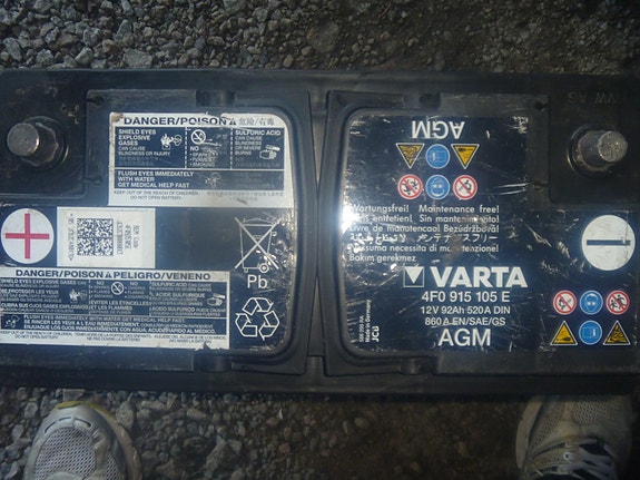 AGM AKKUA, Vartan 88/ Exiden 96Ah. Akkuja autoihin, veneihin, ym.