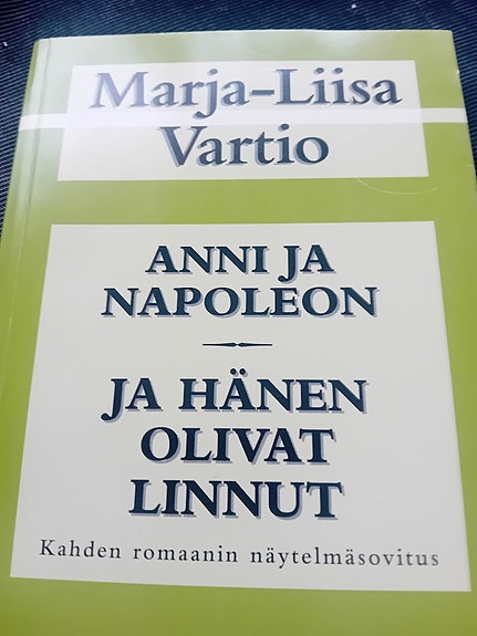 marja-liisa vartio  anni ja napoleon  ja hänen olivat linnut
