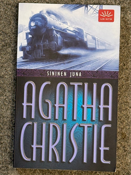 Agatha Christie - Sininen juna kirja (.)