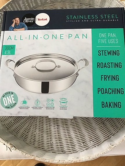 Jamie Oliver Tefal all in one valmistusastia