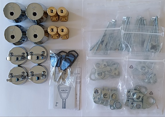 Abloy Easy (4 lukkopesää ja 6 avainta)