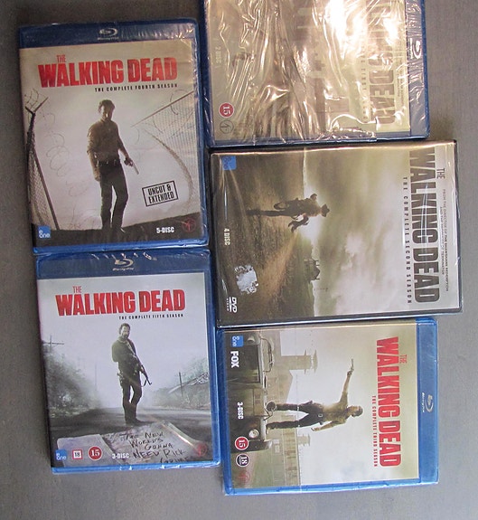 The Walking Dead kaudet 1-3 *UUSI