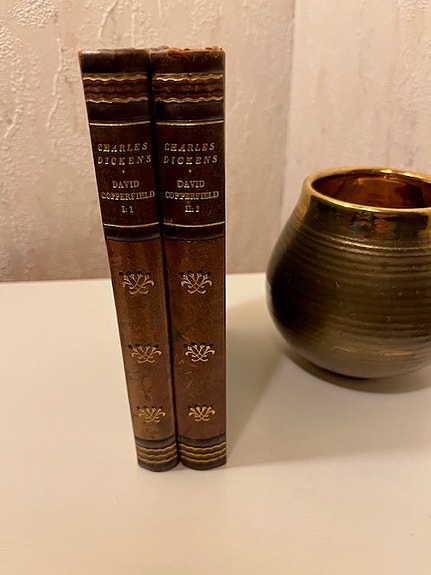 Dickens: David Copperfield I:1 & II:2 (1936) – keräilykuntoinen Bonniers-painos