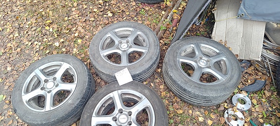 Opel / saab alumiinivanteet 15" 5*110 tosi siistit