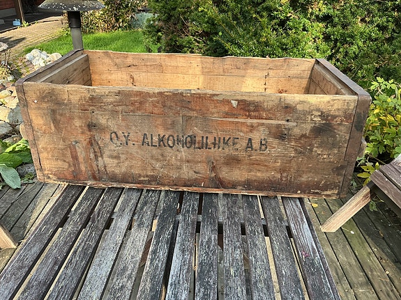 Oy alkoholiliike Ab kuljetuslaatikko