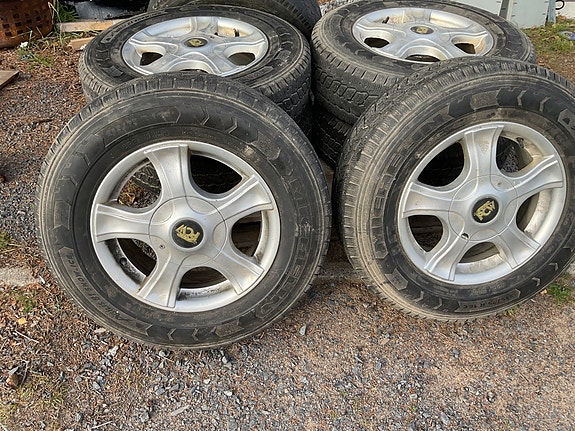 FIAT DUCATON 16 TUUMAN ALUMIINIVANTEET 6 KPL