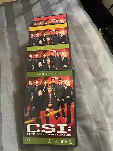 CSI DVD-sarja Kausi 1-5