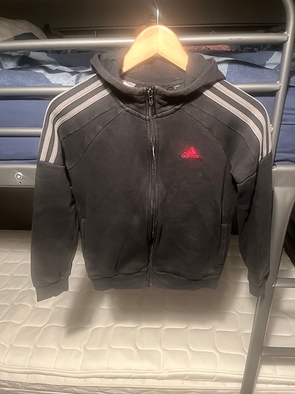 Adidas Lasten Huppari 140 Musta Unisex
