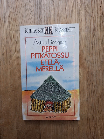 Myydään Peppi Pitkätossu Etelämerellä kirja