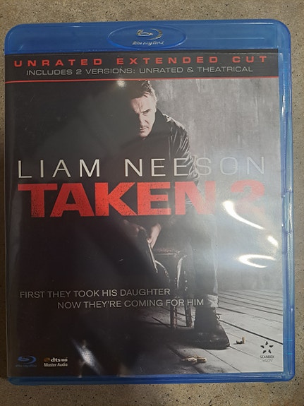 Taken 2 bluray