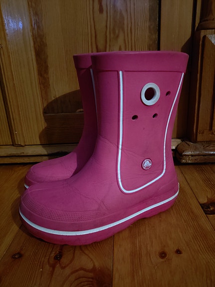 Ihanat pinkit Crocs-saappaat, 35