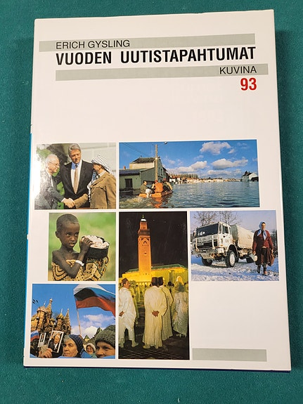 Vuoden uutistapahtumat kuvina 1993, kirja