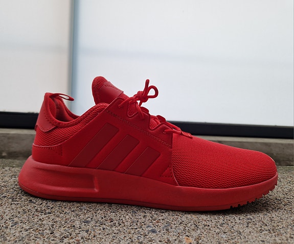Adidas Originals - matalavartiset punaiset tennarit,