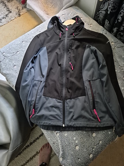 Icepeak Muu takki Musta naisten koko 42