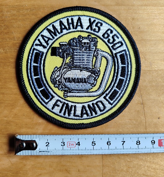 Yamaha XS 650 Finland kangasmerkki