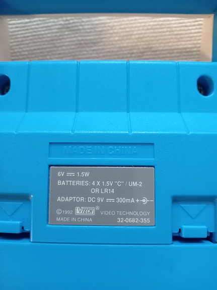 1992 vuoden vtech syntetisaattori peli