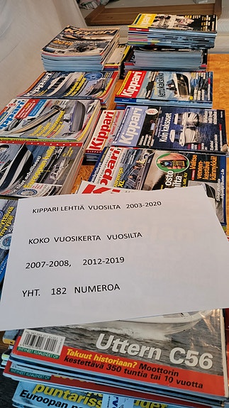 Annetaan Vene, Kippari ja Venemestari lehtiä