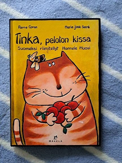 Tinka, peloton kissa. Kirja 4 euroa