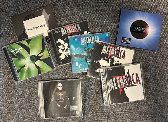 CD-levyjä