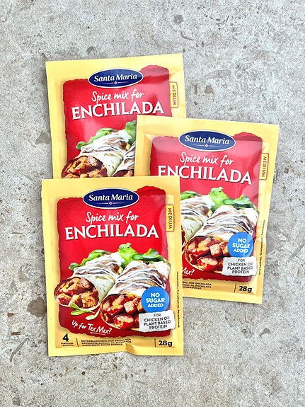 Santa Maria enchilada Tori