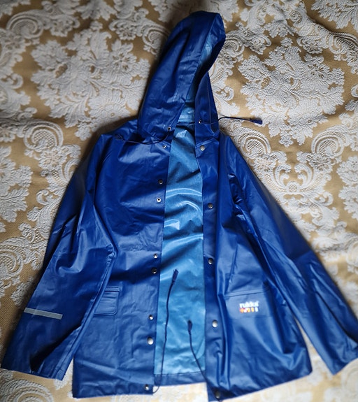 Rukka hupullinen sadetakki