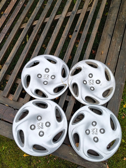 Peugeot 206 Pölykapselit 4kpl 13"