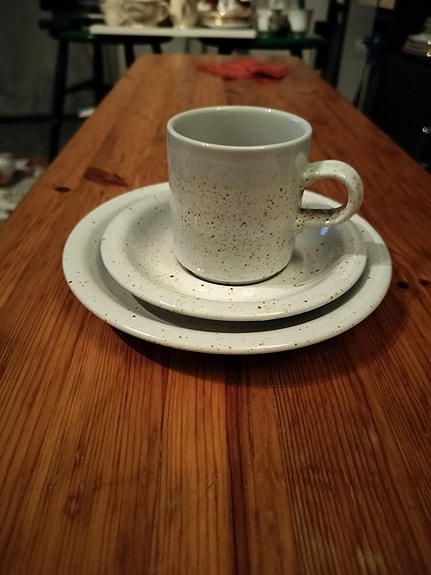 Pentikin Riekko sarjan kahvikuppi setti