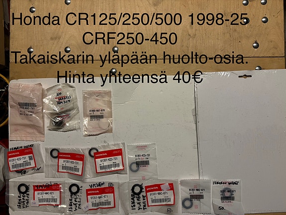 Honda CR / CRF Sekalaisia varaosia
