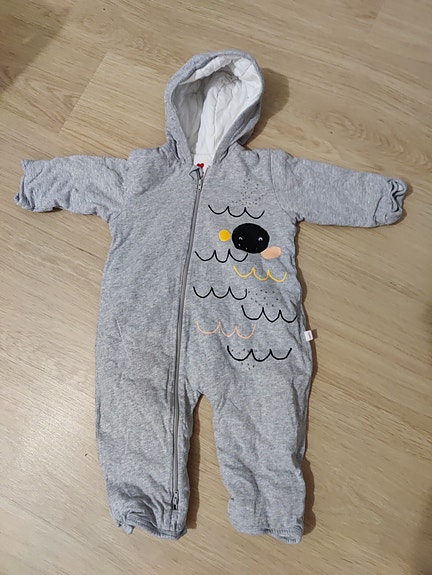 ALE Reima Unisex Vauvan Haalari Harmaa 68