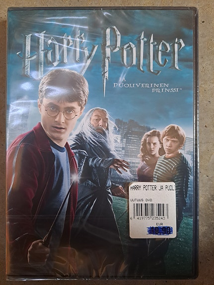Harry potter ja puoliverinen prinssi dvd (uusi)