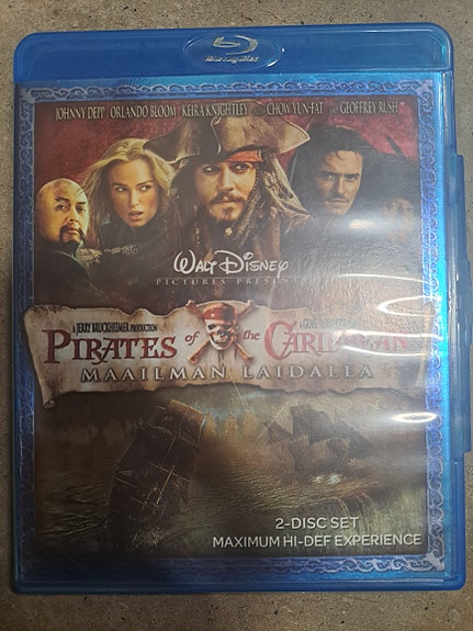 Pirates of the caribbean maailman laidalla 2-disc blu-ray