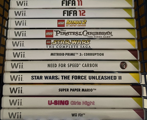 Nintendo Wii -pelejä