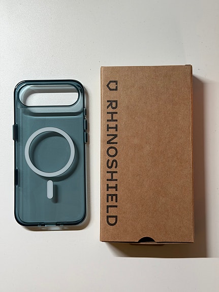 RHINOSHIELD iPhone Air Clear - Nocturne Blue MagSafe