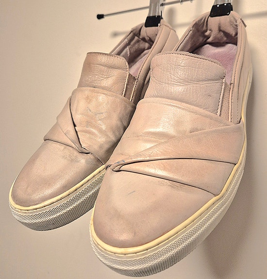 Nahkaiset slip-on-kengät, koko 40