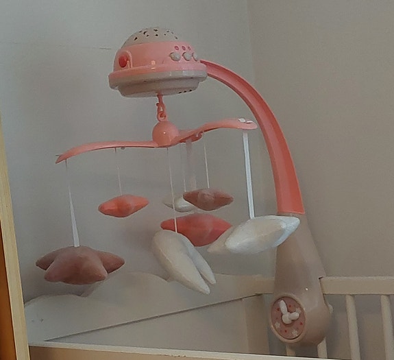 Fisher-Price Vauvan Sängyn Mobilen Vaaleanpunainen